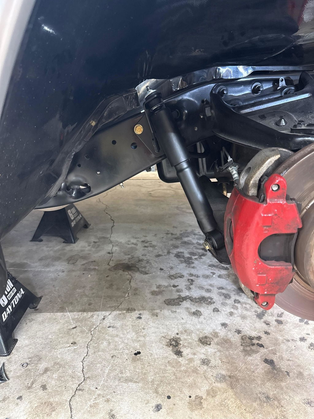 Front Shock Relocation Brackets - 63-87 C10