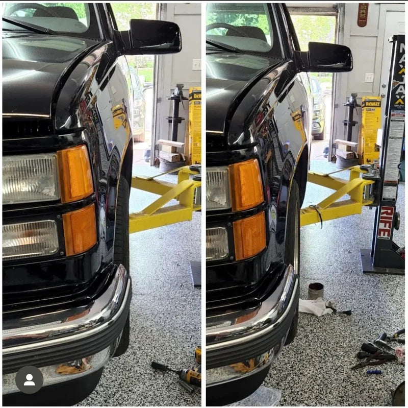 React 2" Modular Drop Spindles - 88-98 C1500 / 92-99 SUV