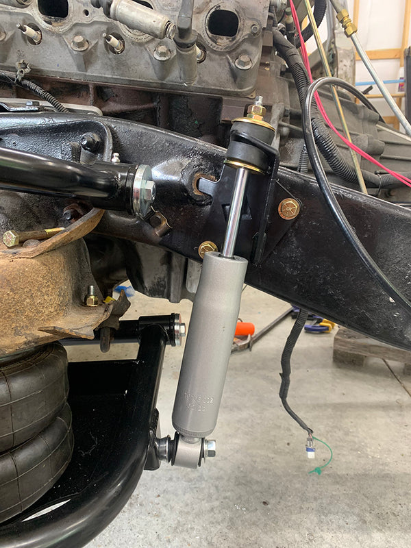 React Suspension Front Shock Relocation Brackets 6387 C10