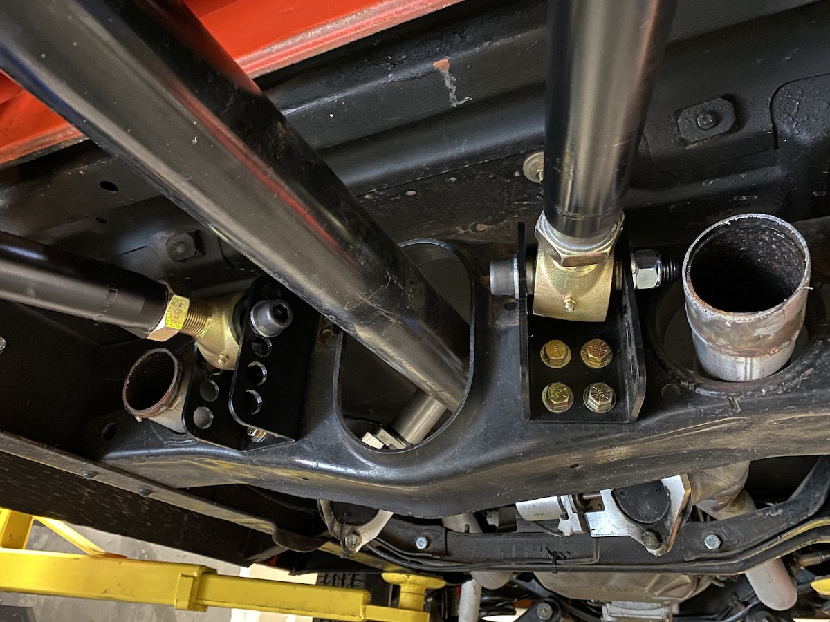 Adjustable Trailing Arm Brackets 6372 C10 React Suspension